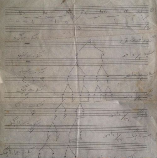 اولین درس موسیقی