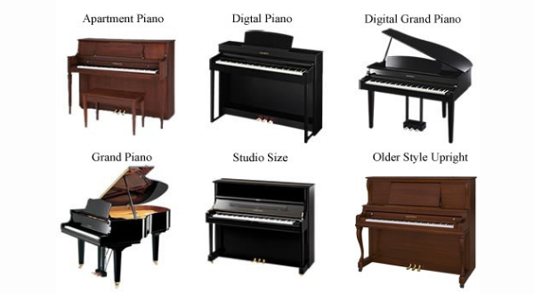تفاوت پیانوهای دیجیتال و پیانو آکوستیک