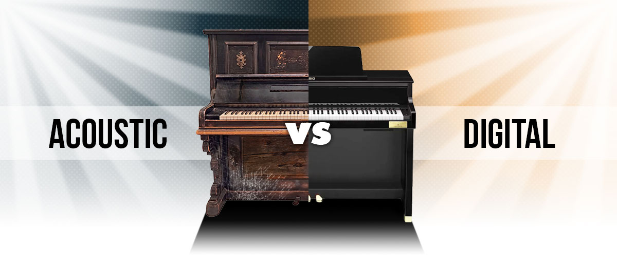 تفاوت پیانو آکوستیک و دیجیتال: کدام یک برای خرید بهتر است؟