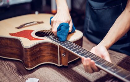 نگهداری گیتار