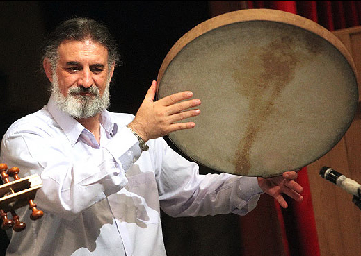 دف نوازی استاد مسعود حبیبی